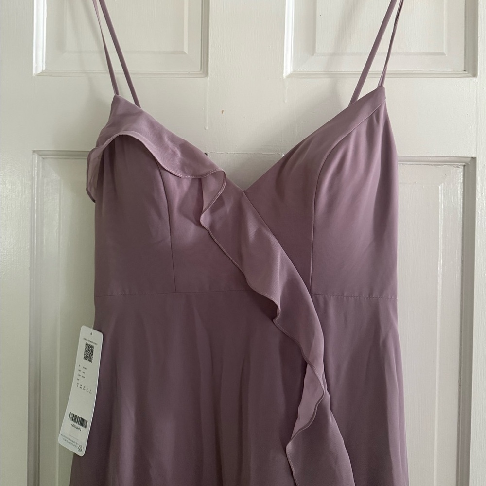 Azazie Tarni Bridesmaid Dress in Dusk - Picture 5 of 5